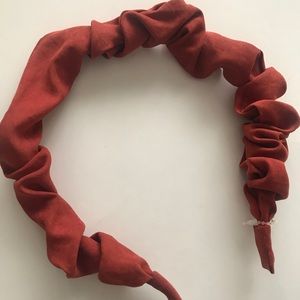 Anthropologie burnt orange headband